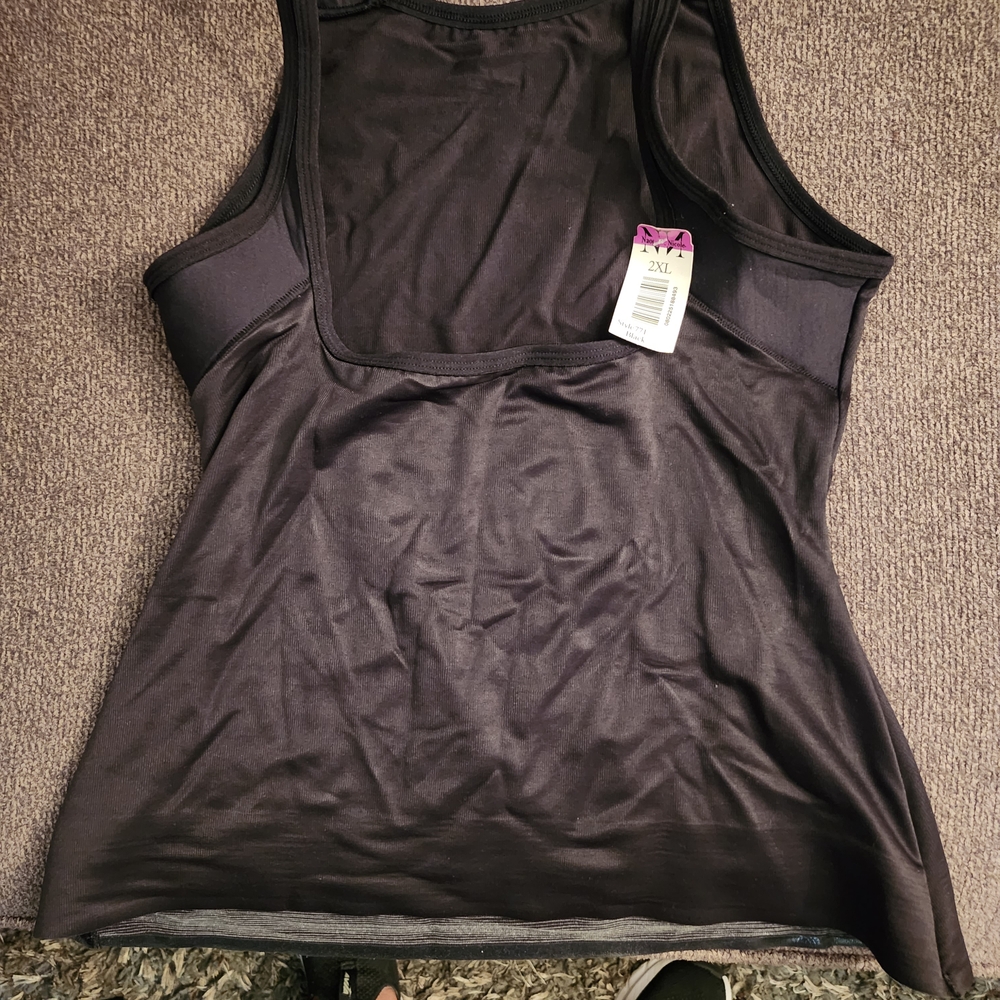 Women's Elegant Black Shapewear Tank